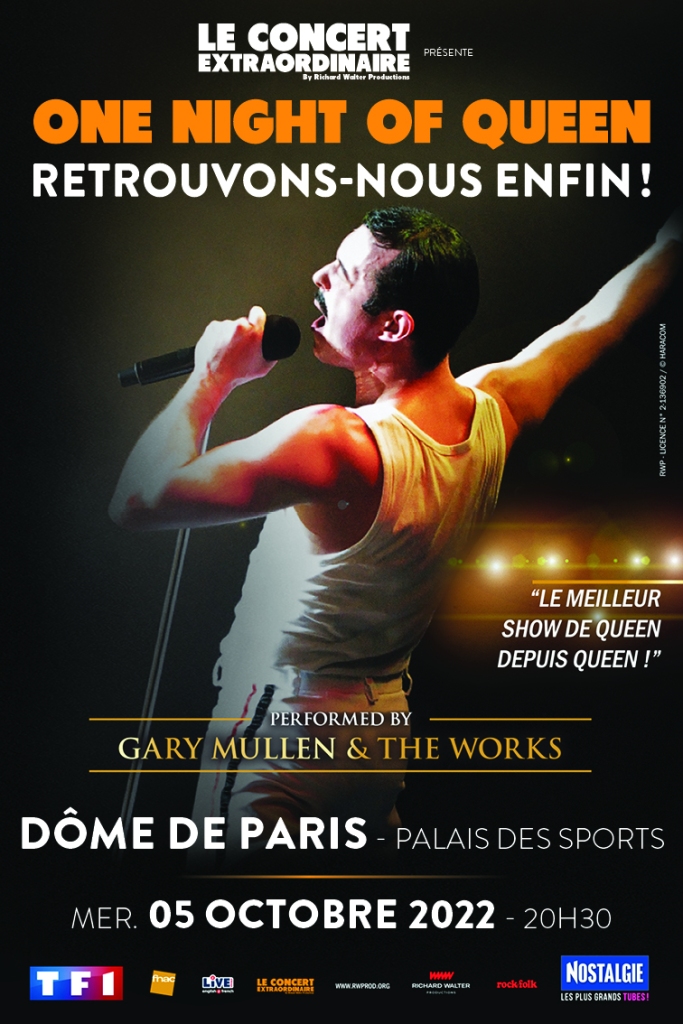 One Night of Queen au Dôme de Paris le 05 octobre 2022